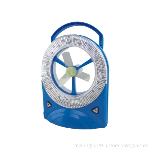 Rechargeable Multifunction Electric Portable Fan with LED Light